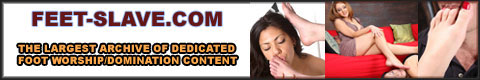 Feet-slave.com - The no.1 foot domination site in the net